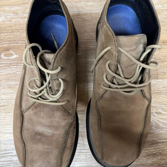 Merrell Men's Leather Topo Rail Chukka Stone Boot Tan  Size 8 - Picture 2 of 5